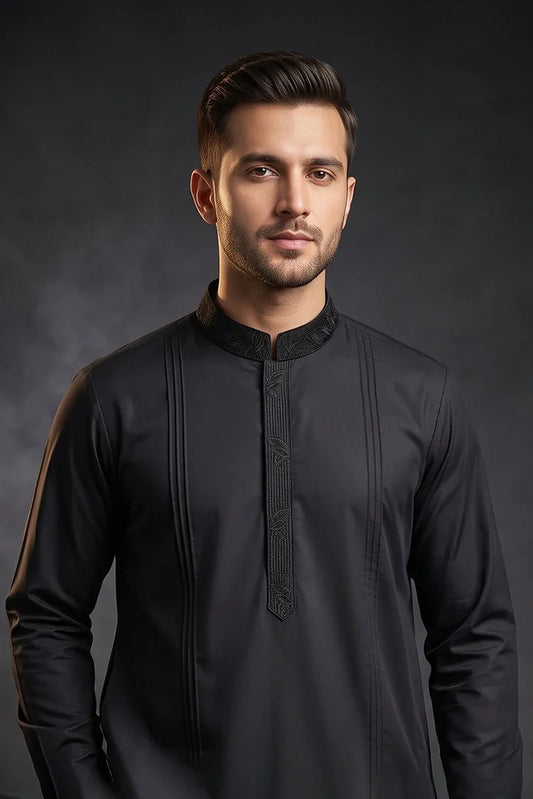 Fabrich - Premium Embroidered Unstitched Suit - FAB-9791