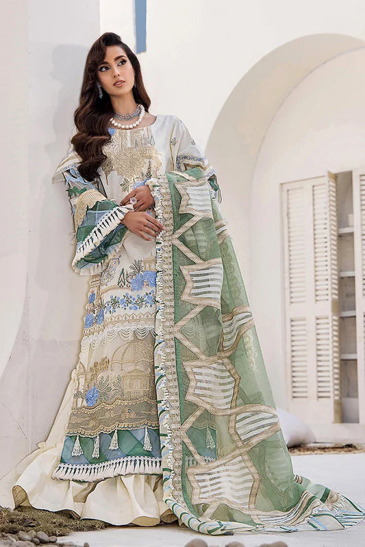 Picture of Tessa - Festive Lawn - Allure of Sands - Available at Raja Sahib