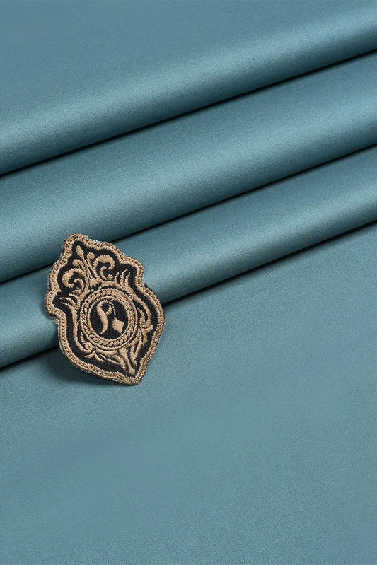 Fabrich - Men's Unstitch Soft Cotton Kameez Shalwar - Pine Green