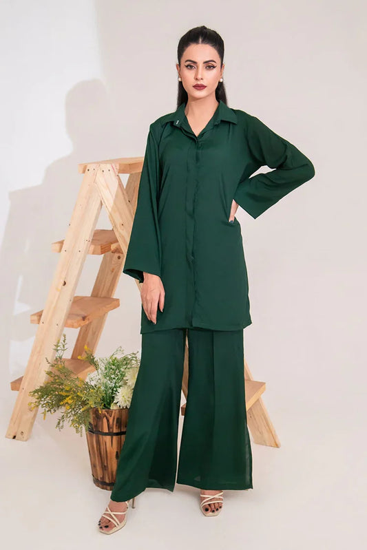 Picture of <!--kd-->The Slay Wear - Co-ord Set - Forest Luxe - Available at Raja Sahib