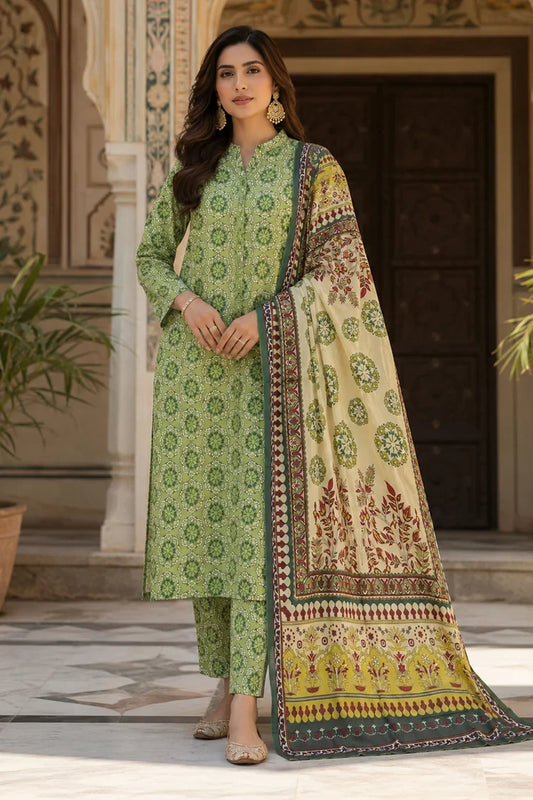 Kleren - Digital Printed Doria Lawn - F-36 - Unstitched