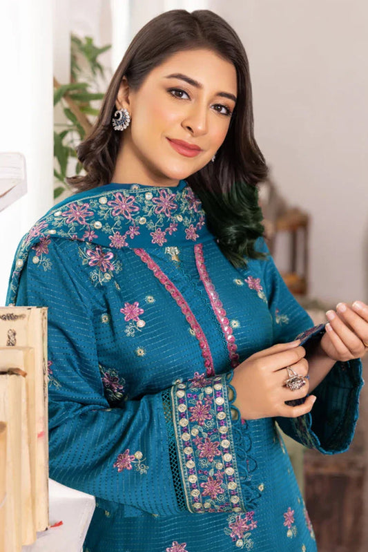 Kleren - Flora Embroidered Viscose Collection - F-23