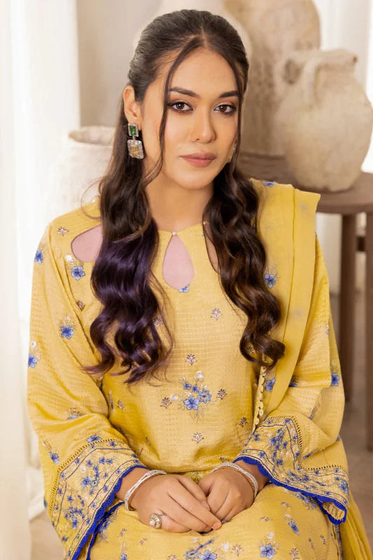 Picture of <!--bsw-->Kleren - Flora Embroidered Viscose Collection - F-24 - Available at Raja Sahib