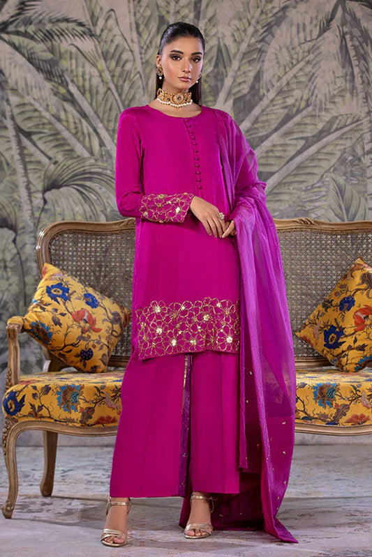 Picture of <!--eq-->Amber Imran - Punkh Luxury Formals - Fuschia Flair - Available at Raja Sahib