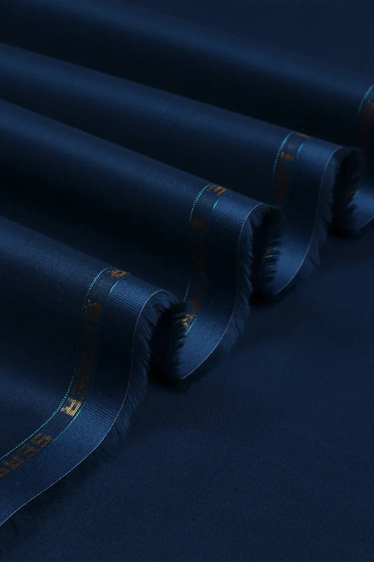 Fabrich - Prussian Cotton-Lawn Unstitched Kameez Shalwar