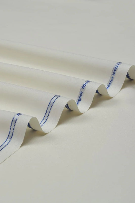 Fabrich - Men's Unstitch Kameez Shalwar - Cream