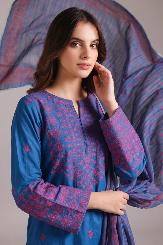 Gulle Eida - 3 Piece Kurta Set - Meera