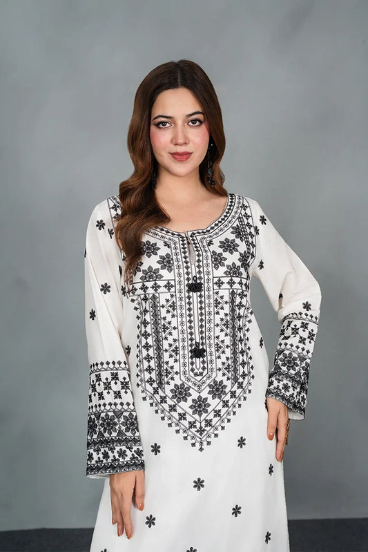Gulle Eida - 2 Piece Kurta Set - New Moon