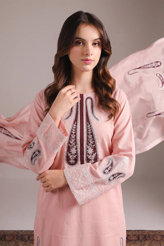 Gulle Eida - 3 Piece Kurta Set - Zeerak