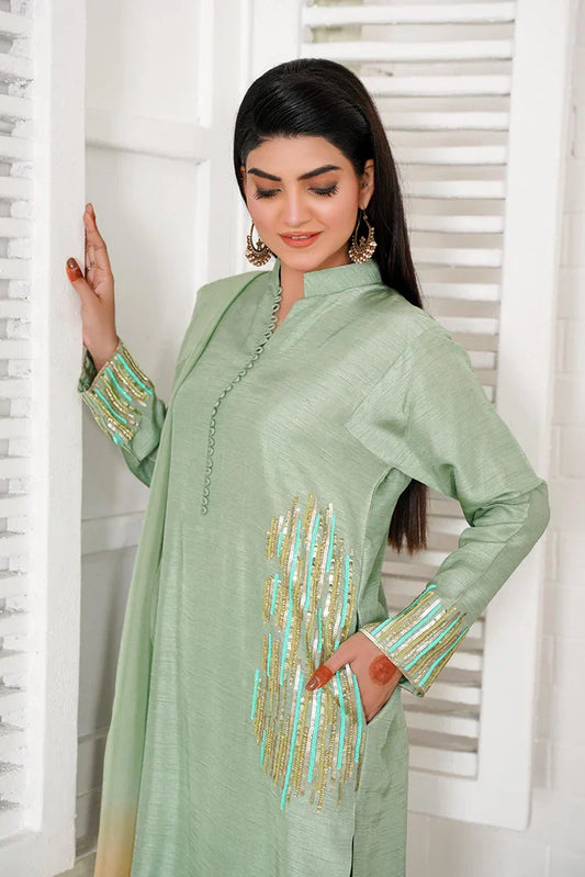 Picture of <!--bbs-->Hadia Batool - Celeste Pret Collection - Serene - Available at Raja Sahib