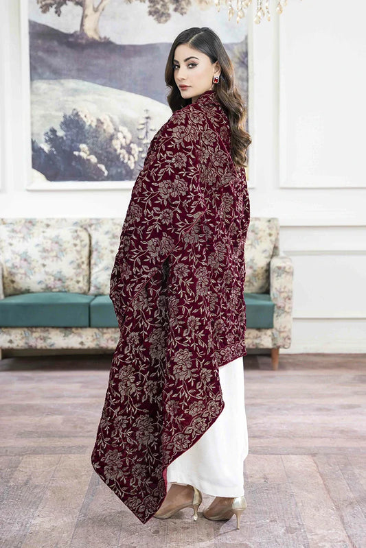 Picture of Hadia Batool - Parizad Collection - Meena Shawl - Available at Raja Sahib