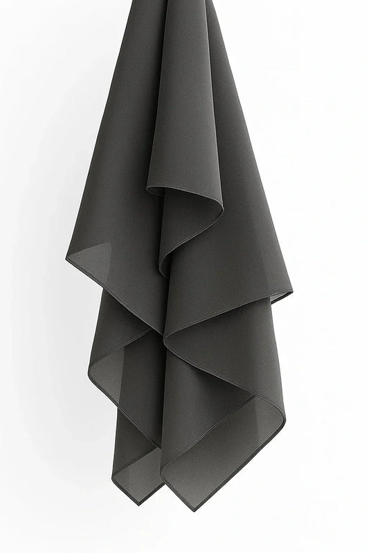 Divinely Crafted - Hijab Chiffon | Grey
