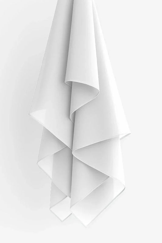 Divinely Crafted - Hijab Chiffon | White