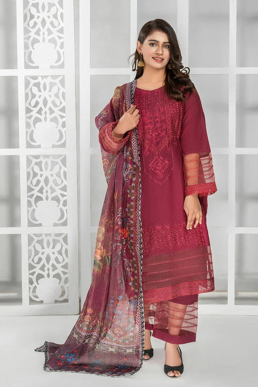 Imran Aftabs - Lawn - 3 Piece - IALC-UF-22