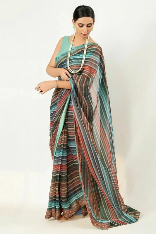 Imran Aftabs - Nova Saree Collection - IASC 09