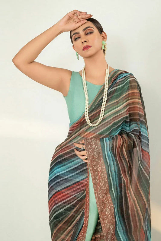 Imran Aftabs - Nova Saree Collection - IASC 09