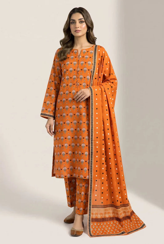 Kleren - Printed Lawn - I-27 - Unstitched