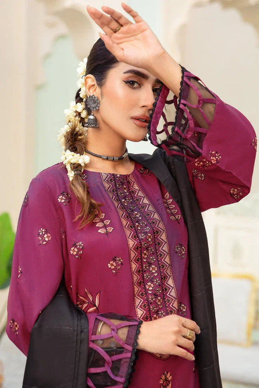 Picture of <!--bsh-->Kleren - Imroz Embroidered Viscose Collection - I-12 - Available at Raja Sahib