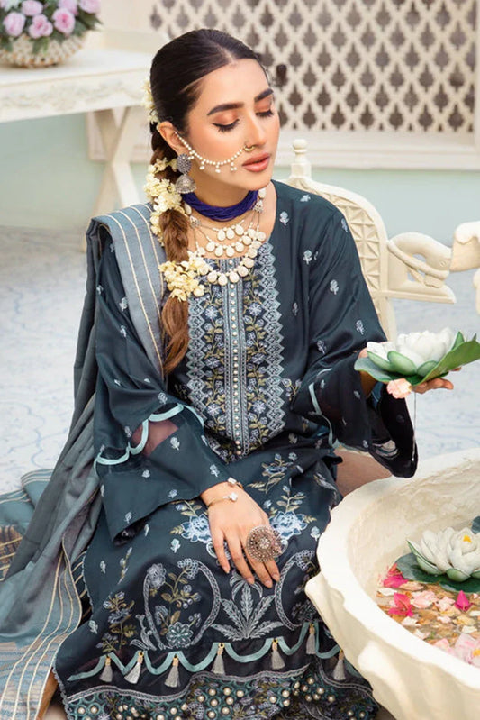Kleren - Imroz Embroidered Viscose Collection - I-16