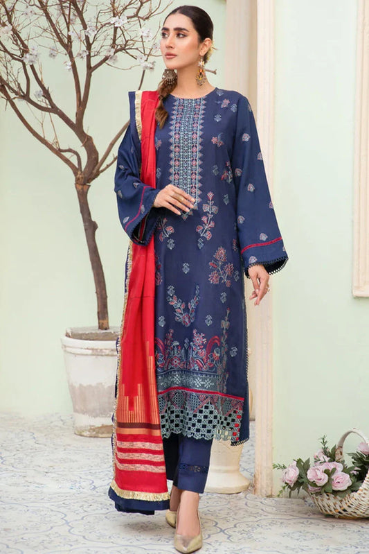 Picture of <!--bse-->Kleren - Imroz Embroidered Viscose Collection - I-18 - Available at Raja Sahib