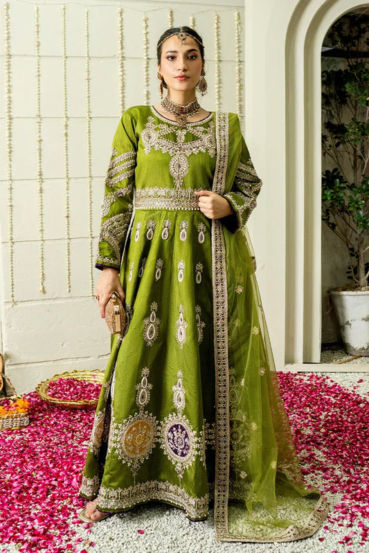 Picture of <!--dw-->Emeralds - Embroidered Silk Festive Pret - Jade - Available at Raja Sahib