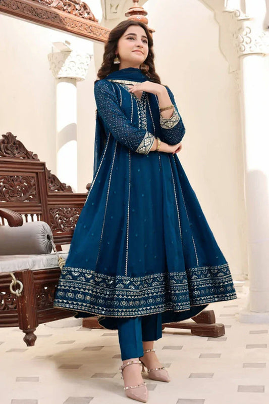 Picture of <!--bxj-->Abaan Zohan - Kashish Kids Collection - Peacock - Available at Raja Sahib