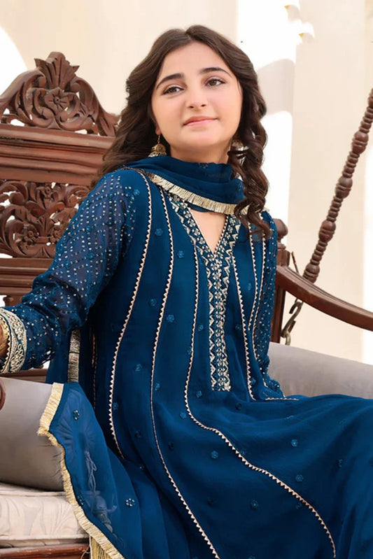 Picture of <!--bxj-->Abaan Zohan - Kashish Kids Collection - Peacock - Available at Raja Sahib