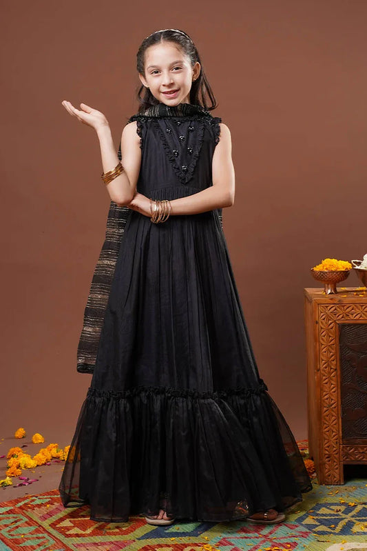 Senorita - Kids formal clothes - Fawn & Gold - Formal 3 Piece Suit - KDD-03283