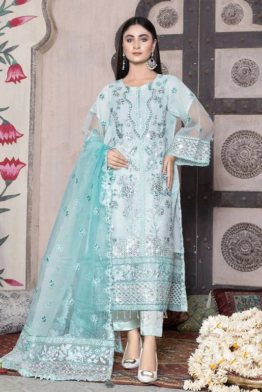 Picture of <!--jh-->Ketifa - Formals Unstitched Collection - Fiery Pearls - Available at Raja Sahib