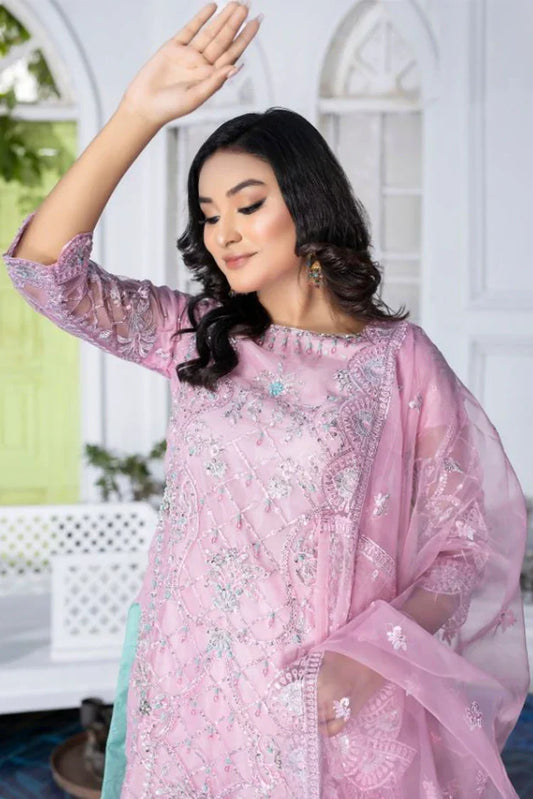 Picture of <!--bbb-->Ketifa - Formals Unstitched Collection - Precious Pink - Available at Raja Sahib
