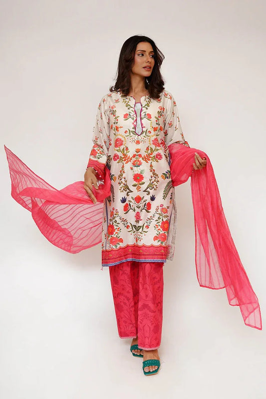 Senorita - Women Casual Dress - Casual 3 Piece Suit - LAD-03507