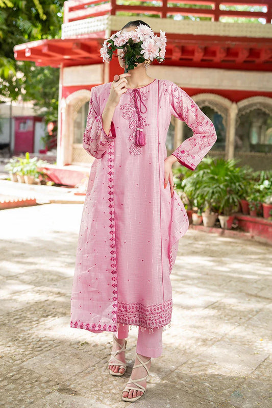 Tasneem Shamim - Hand Embellished Metallique Organza - Rosalia