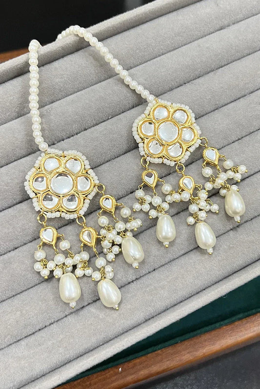 Mairaj Accessories - Sahar White