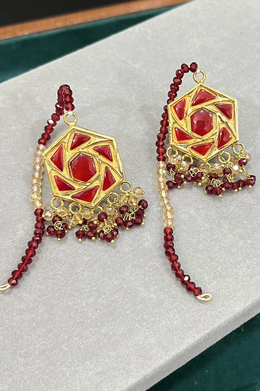 Mairaj Accessories - Warda Ruby