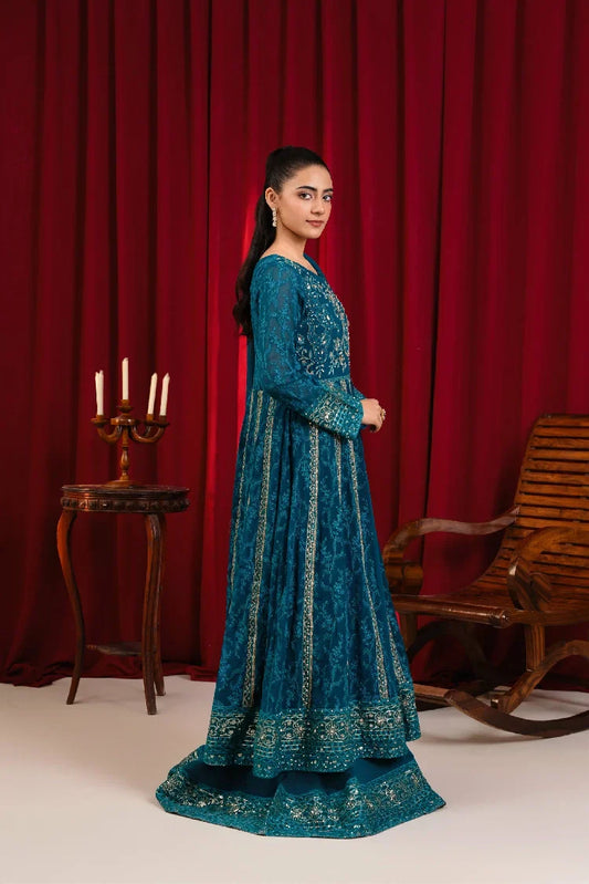 Picture of <!--awg-->Manahils - B-007-Teal - Available at Raja Sahib