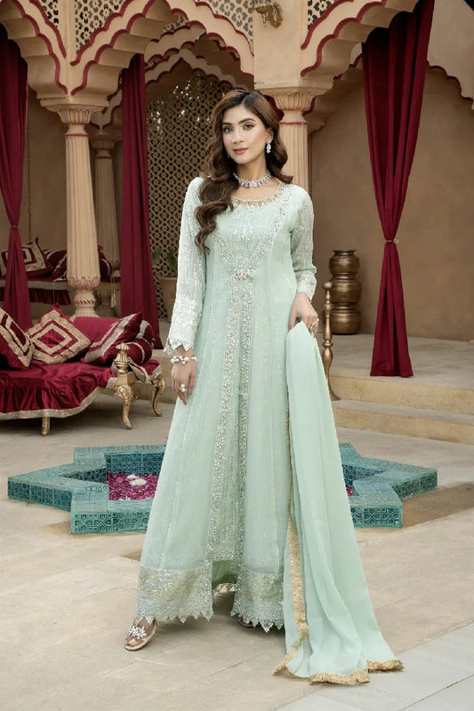 Picture of <!--ase-->Manahils - Kurti-B-005-Aqua - Available at Raja Sahib