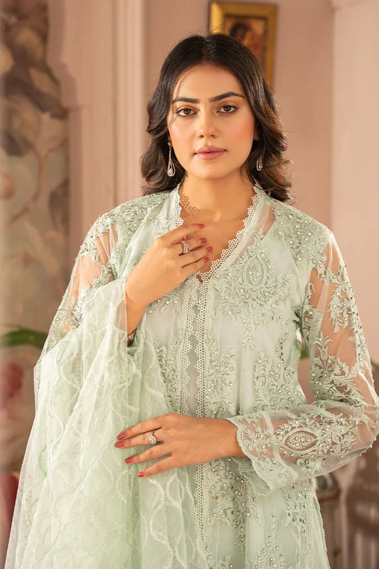 Manahils - Rang Nirala Collection - K-148-Mint Green