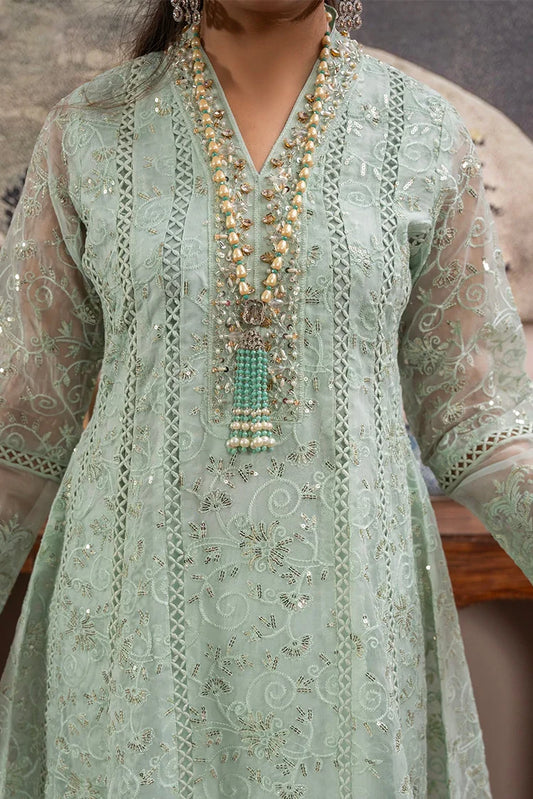 Manahils - Rang Nirala Collection - K-151-Mint Green