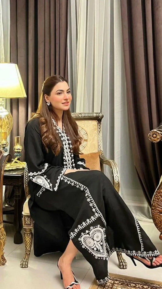 Picture of Manahils - Majestic Spade Raw Silk - Available at Raja Sahib