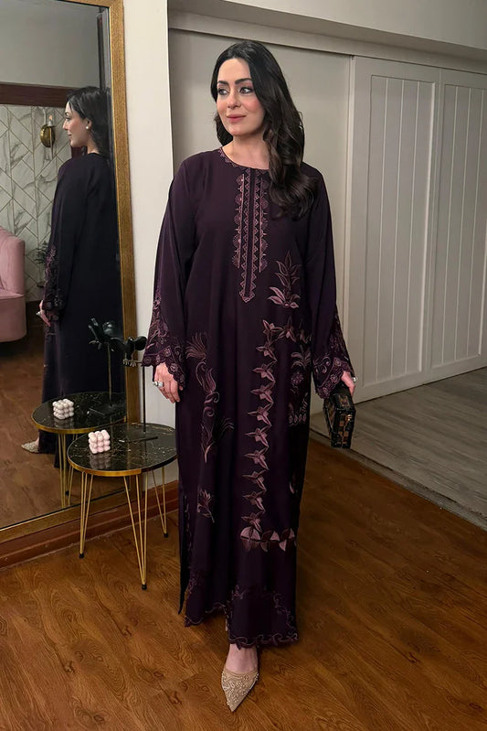 Manahils - Purple Kaftan