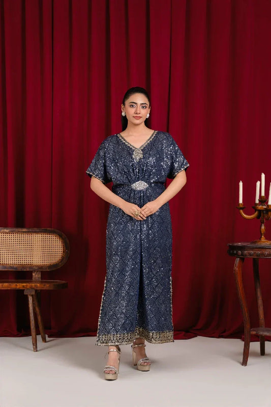 Picture of <!--awh-->Manahils - Wa 03-Navy Blue - Available at Raja Sahib