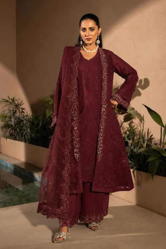 Manahils - 198 -Maroon
