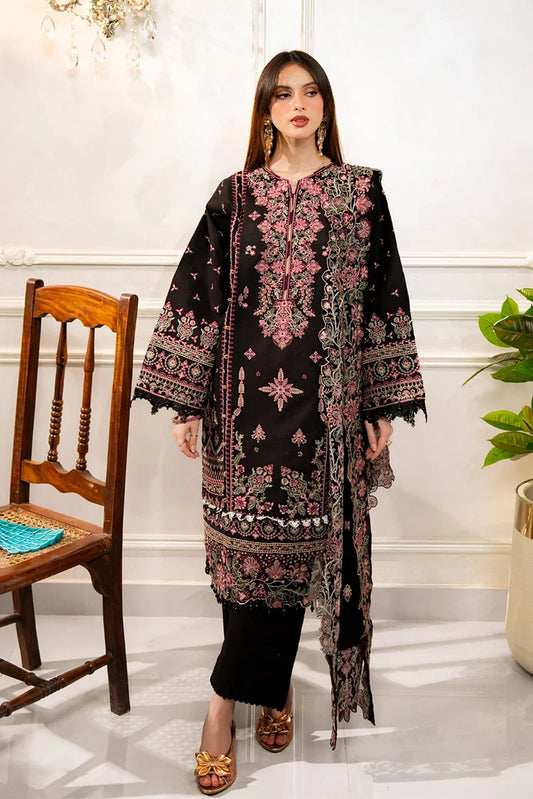 Meerak - Emboidered Lawn - Lael