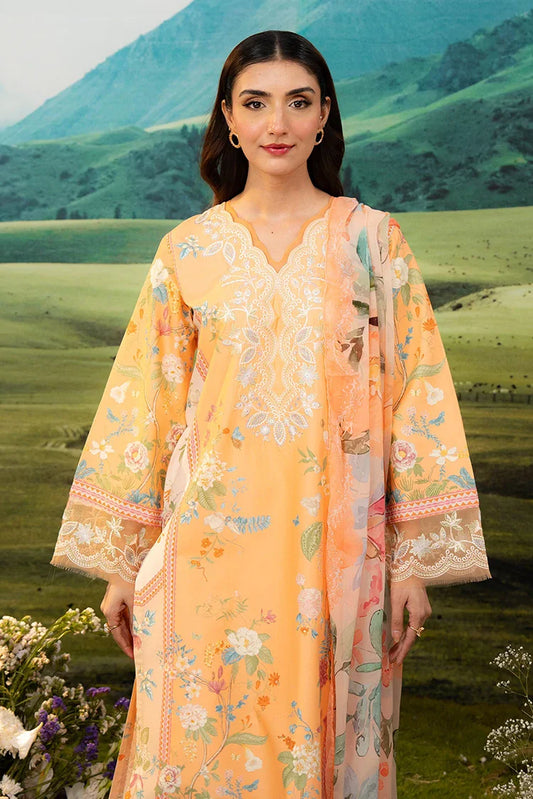 Meerak - Embroidered Lawn - Solstice