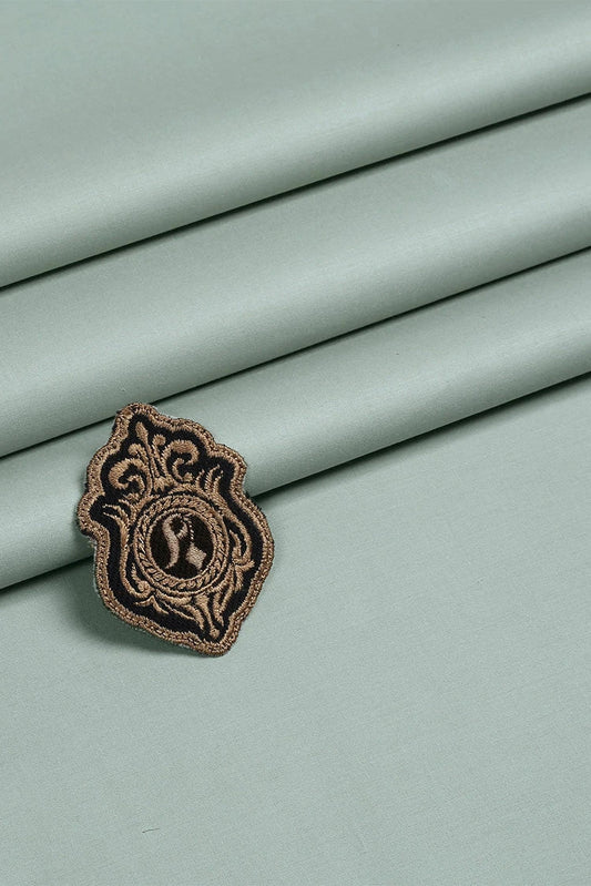 Fabrich - Mizaaj Latha Unstitch Fabric - Moss