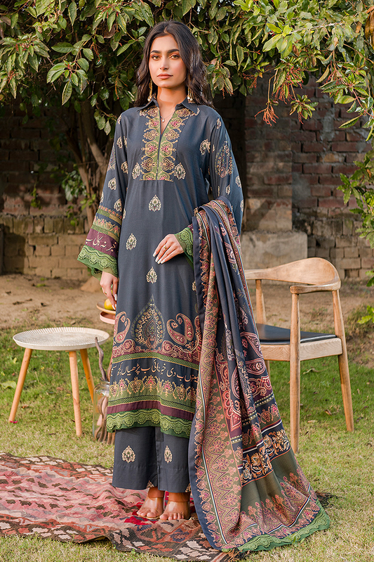 Picture of <!--abs-->Meerak - Runge e Zamistan - 3 Pc - Khabbar - Available at Raja Sahib