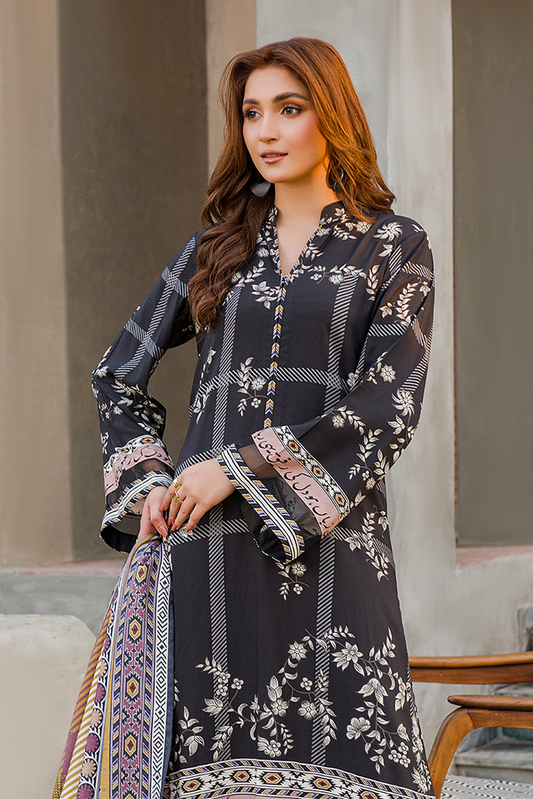 Picture of <!--abq-->Meerak - Runge e Zamistan - 3 Pc - Azal - Available at Raja Sahib