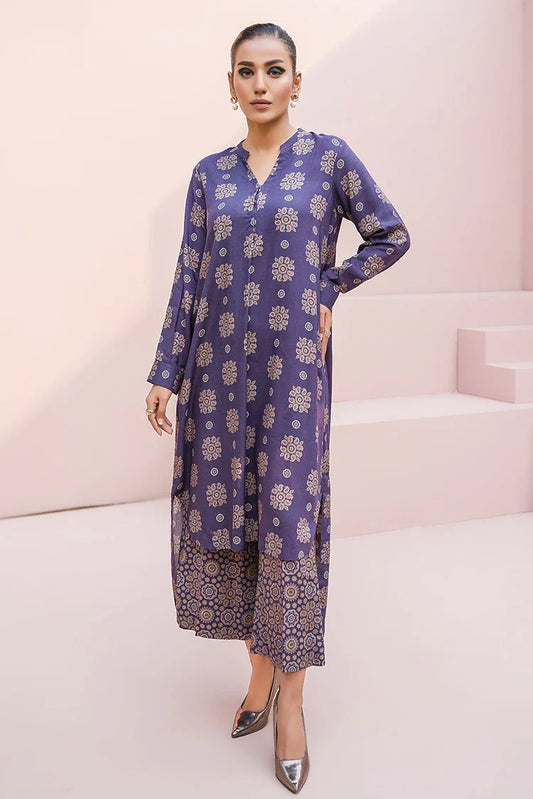 Meerak - Slub Linen 2 PC Unstitched Collection - Kashya