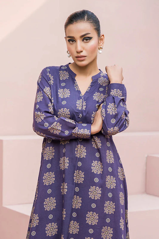 Meerak - Slub Linen 2 PC Unstitched Collection - Kashya