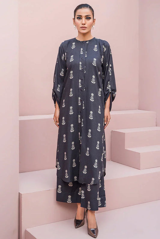 Meerak - Slub Linen 2 PC Unstitched Collection - Serene